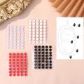 40Pcs 6.5mm Diameter 0.8mm Thickness Small Dots Universal Mouse Skates For Rubberized Mouse Foot Glide Feet Sticker.
