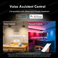 Tuya E27 Led Lamp App Control Bluetooth /WiFi Led Light Bulbs 15W RGB CW WW Smart Bulb Works With  Alexa  Assistant. 