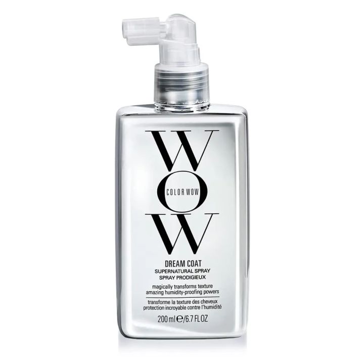 "Color Wow Dream Coat Supernatural Anti-Frizz Spray 200ml – Humidity-Proof Hair Treatment for Silky Smooth, Glossy, Frizz-Free Hair