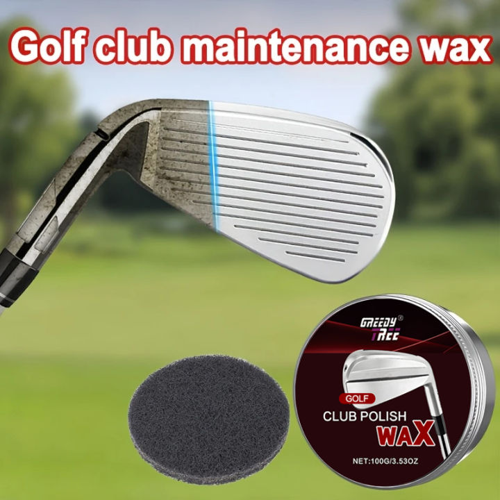 Professional Golf Club Polishing Wax - Quick Scratch & Oxidation Remover, Restores Mirror-Like Shine, Anti-Aging Maintenance for
