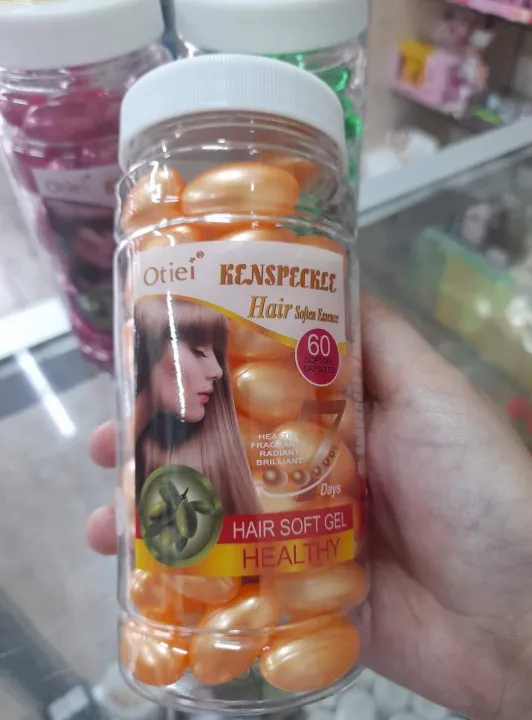 Vitamin-E Capsule for Hair - 60 pieces