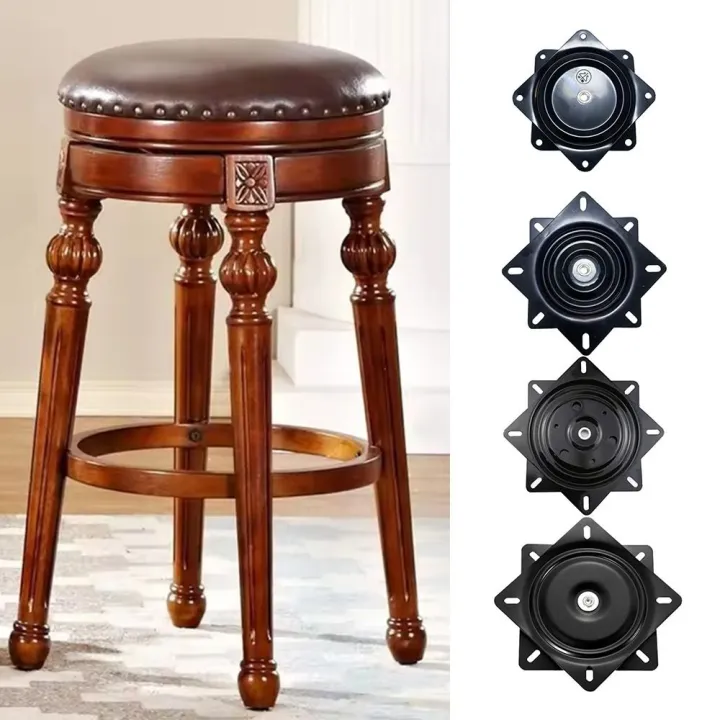 360%C2%B0%20Rotation%20Bar%20Stools%20Swivel%20Plate%20Universal%20Steel%20Sofa%20Chair%20Turntable%20Sturdy%20Easy%20Installation%20Swivel%20Platform%20-%20Image%203