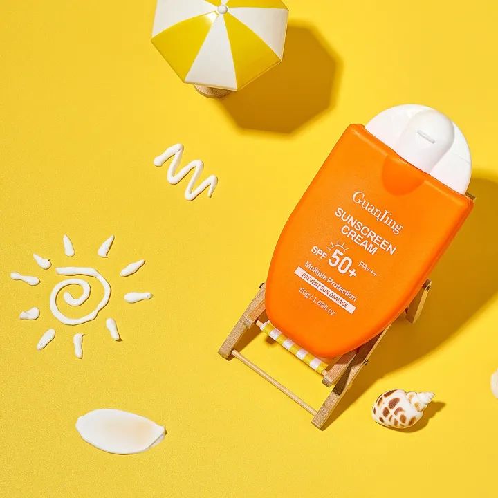 GuanJing%20Super%20Sunscreen%20Cream%20SPf%2050+%20PA+++%20UeVA&UVB%20Multiple%20Protection%2050g%20-%20Image%203