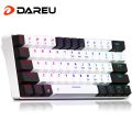 DAREU EK861S RGB Wired Mechanical Keyboard 61 Keys Red Switches ABS Keycaps N-key Rollover with Magnetic Feet. 