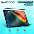 For  Pad 6 Magnetic Screen Protector For  Pad 7 7 Pro 11.2 In Mi Pad 5 5 Pro 6 Pro 11 In Writing Film Matte Frosted. 