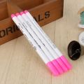 Water Soluble Disappearing Pen Stitch Marker Draw Grid on Fabric Embroidery Temporary Water Erasable Marking Refills Sewing Tool.