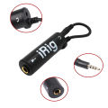 1 pc IRIG guitar interface converter 3.5mm audio cable with low background noise, high fidelity frosted anti scratch feature. 