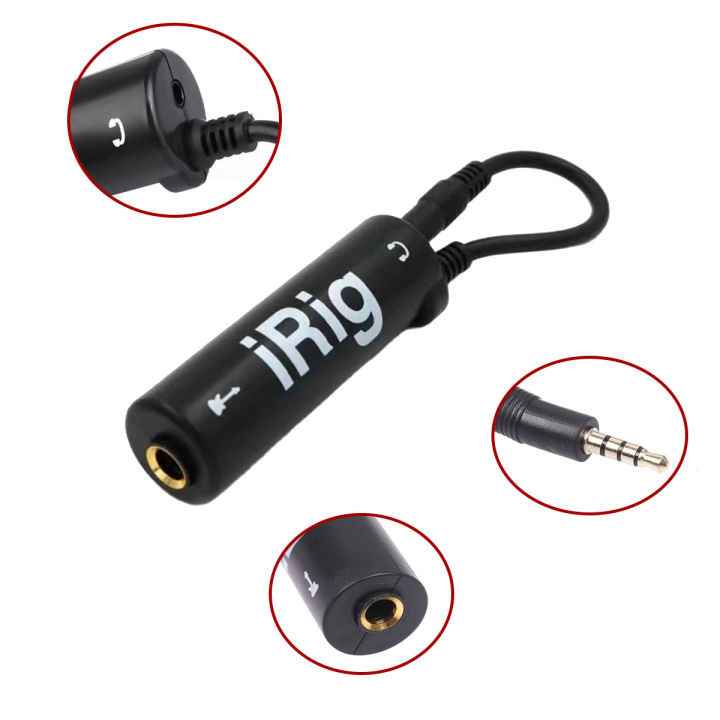 1%20pc%20IRIG%20guitar%20interface%20converter%203.5mm%20audio%20cable%20with%20low%20background%20noise,%20high%20fidelity%20frosted%20anti%20scratch%20feature%20-%20Image%204