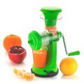 Manual Hand Crank Fruit & Vegetable Juicer. 