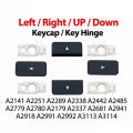 Replacement Left Right UP Down Arrow Keycap Key Hinge for MacBook Pro A2141 A2442 A2485 A2251 A2179 A2337 A2338 A2681 Keyboard. 