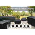 18 Size Black Cover Waterproof Oxford Wicker Sand Protect Garden Patio Rain And Snow Dust Outdoor Garden Furniture Rain Cover. 