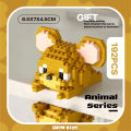 Building blocks cute cartoon animal 3D kids toys holiday gifts. 