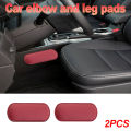 Comfortable Suede Car Pillow Car Knee Pad Auto Cushion Elastic Memory Foam Leg Pad Headrest In The Car Interior Accessories. 