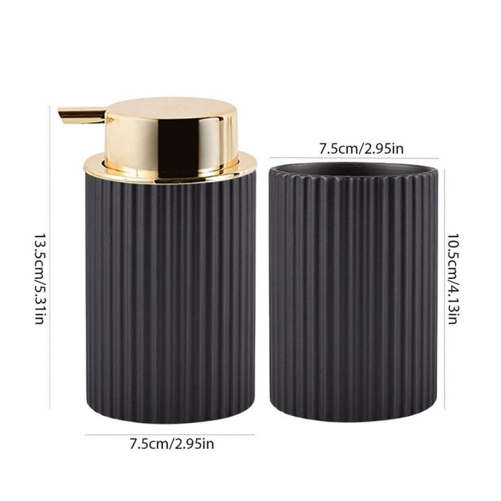 Bathroom%20Foam%20Soap%20Dispenser%20Hand%20Soap%20and%20Dish%20Soap%20Storage%20Containers%20armhouse%20Decor%20Foam%20Soap%20Dispenser%20tooth%20brush%20Holder%20-%20Image%206