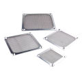 Anti rust aluminum dust mesh cover for axial flow fan cooling fan 60mm 80mm 92mm 120mm - silver.