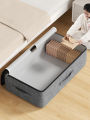 Extra-large capacity underbed clothing storage bag Quilt blanket storage bag Foldable pants coat storage bag Wardrobe organizer. 