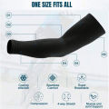 3Pairs Fashion Sun Ice Silk Sleeves Unisex Summer Sun Protection Arm Sleeves Suitable for Outdoor Riding, Driving, Fishing. 