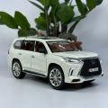 1:24 Diecast Metal Body Lexus LX570 alloy model. 