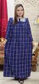Full Sleeve Pure Cotton Neck Embroidery Maxi For Women.