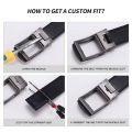 Business Belts for Men Genuine Leather Automatic Men Belt Luxury Waist Strap Designer Belts Male High Quality Fashion Formal. 