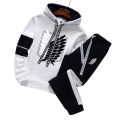 New Mens Tracksuit Printing Single Piece Sweatshirts Sweatpants Casual Hoodie Pants Outdoors Mens Clothing Hot Sales Streetwear. 