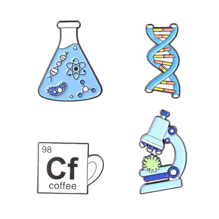 4pcs%20Science%20Enamel%20Pin%20Microscope%20Beaker%20Chemical%20Molecular%20DNA%20Biological%20Experimental%20Tool%20Metal%20Brooches%20Badges%20for%20Backpack%20-%20Image%205