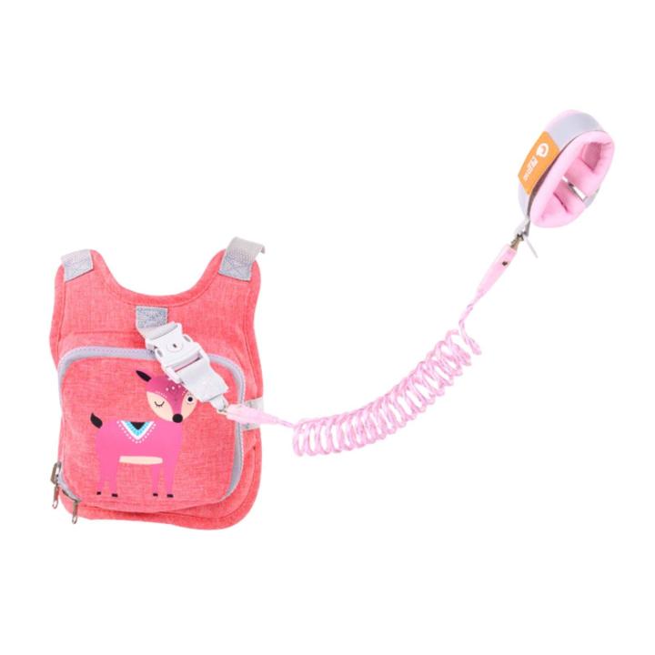 Toddler%20Harness%20Leash%20Spring%20Rope%20Retractable%20Soft%20Children%20Wrist%20Traction%20Rope%20for%20Travel%20Outdoor%20Walking%20Shopping%20Babies%20-%20Image%203