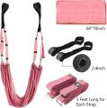 Leg Stretcher Strap, Stretching Equipment with Door Anchor Flexibility Trainer Backbend Assist for Dance Aerial Yoga Ballet Leg.