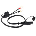 SAE to USB Adapter 5V/2.1A Professional Motorcycle USB Charger with Waterproof Cover SAE Quick Extension Cord Cable Connector. 