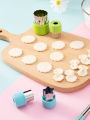 Leeseph 12 Pcs Vegetable Cutter Shapes Sets Mini Size Cutters Fruit Cutters Kids Food Cutters Pastry Stamps Mold Biscuits. 