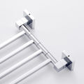 2/4 Swivel Towel Bars Hanger Stainless Steel Rotatable Bathrobe Towel Rack Holder Wall Mounted Bathroom Hardware. 