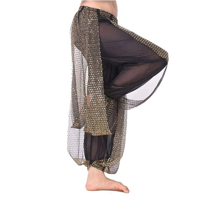 Chiffon%20Belly%20Dance%20Harem%20Pants%20Arabic%20Halloween%20Lantern%20Shiny%20Sequins%20Pants%20Fancy%20Pants%20%20Bloomers%20Trousers%20%20For%20Dancing%20Women%20-%20Image%204