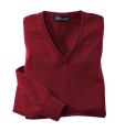 Plain Maroon Woolen School Sweater for Boys and Girls.. 