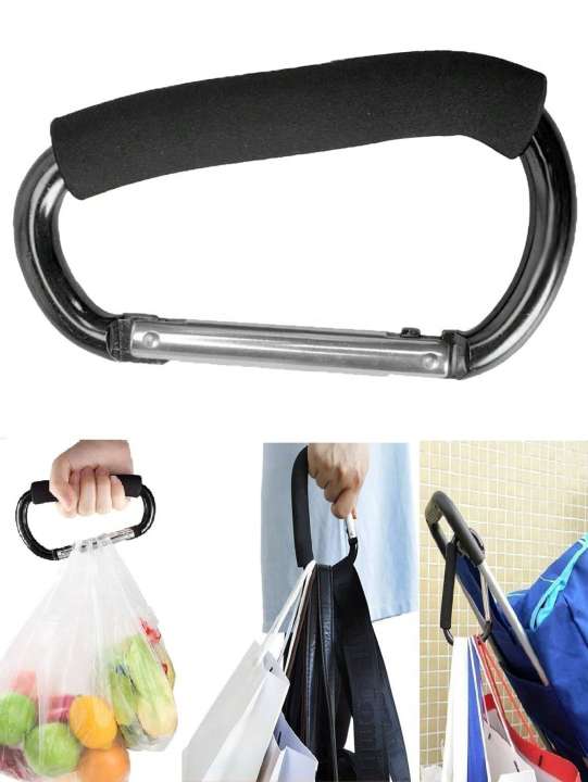 1PC%20Sturdy%20And%20Durable%20Multifunctional%20Stroller%20Hook%20With%20EVA%20Handle%20-%20Durable%20Aluminum%20Alloy%20For%20Shopping%20And%20Storage%20Accessori%20-%20Image%205