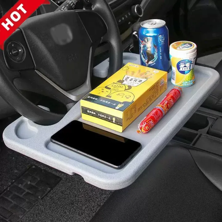 Car steering wheel storage rack, car mounted multifunctional computer ...