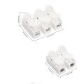 20pcs Wire Connectors CH-2 CH-3 No Solding Welding Quick 2P 3P Cable Wire Connector No Screw Terminal Block Spring Clamp. 