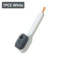 Multifunctional Liquid Adding Shoe Brush Press Type Liquid Dispensing Cleaning Brush Soft Bristle Household Sneaker Washing Tool. 