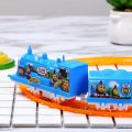 Kids DIY Electric Train Set Cartoon Variety Puzzle Assembled Rail Car Toys Fit for Train Railway Track Toys for Children Gifts. 