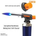 đĨ MYDIY Camping Gas Torch â Butane Burner 807 Multipurpose Gas Torch | Welding Flame Gun | BBQ Fire Starter | Soldering & Ignition Tool.