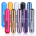 1PC 5/8ml Travel Portable Mini Perfume Spray Bottle Scent Pump Perfume Atomizer Refillable Bottling Atomizer Aluminum.