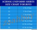 Pre School Uniform For Boys Educator Complete Suite Shirt plus Trouser For Kids. 