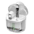 YX06 | Pure Bass Zero Cables Transparent Bluetooth Headset Wireless  air buds Dual Ear Hifi intelligent ||. 