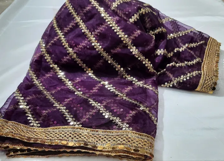 Fancy%20nylon%20organza%20dupatta%20with%205mm%20satara%20-%20Image%209