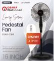 High Speed Remote Stand Fan 16" 5 Blade. 