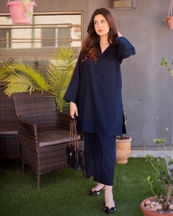 royal blue shalwar kameez
