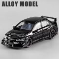 1:32 Mitsubishi Lancer Evolution Ninth Super Racing Metal Alloy Diecast Car Model Outdoor Collection with out stand  . 