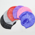 Adults High Elastic Swimming Caps Men Women Waterproof Swimming Pool Cap Protect Ears Long Hair Large Silicone Diving Hat.