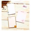 Cute memopad for notes/ notepad/ writing pad. 