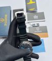 Foxbox Tuna FB0024 Blue Rubber Strap Black Diver Design Silicon Bracelet. 