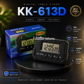 Taksun TS-613A-2 Car Dashboard Alarm Clock & Stopwatch – Black with Flexible Stand.